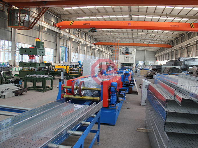 Cable Tray Roll Forming Machine