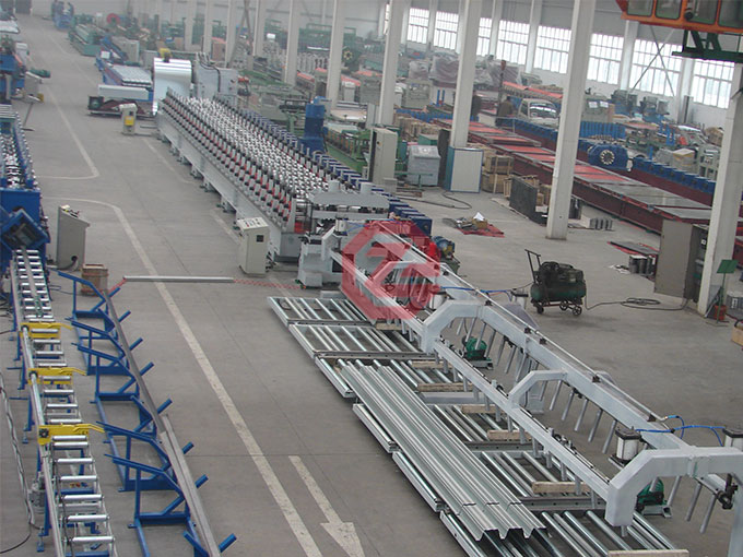 Metal Deck Roll Forming Machine