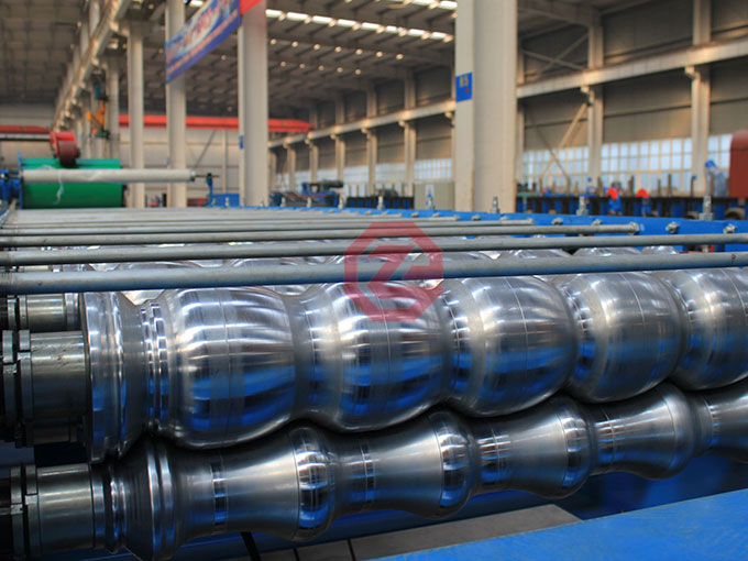 Step Metal Roof Roll Forming Machine